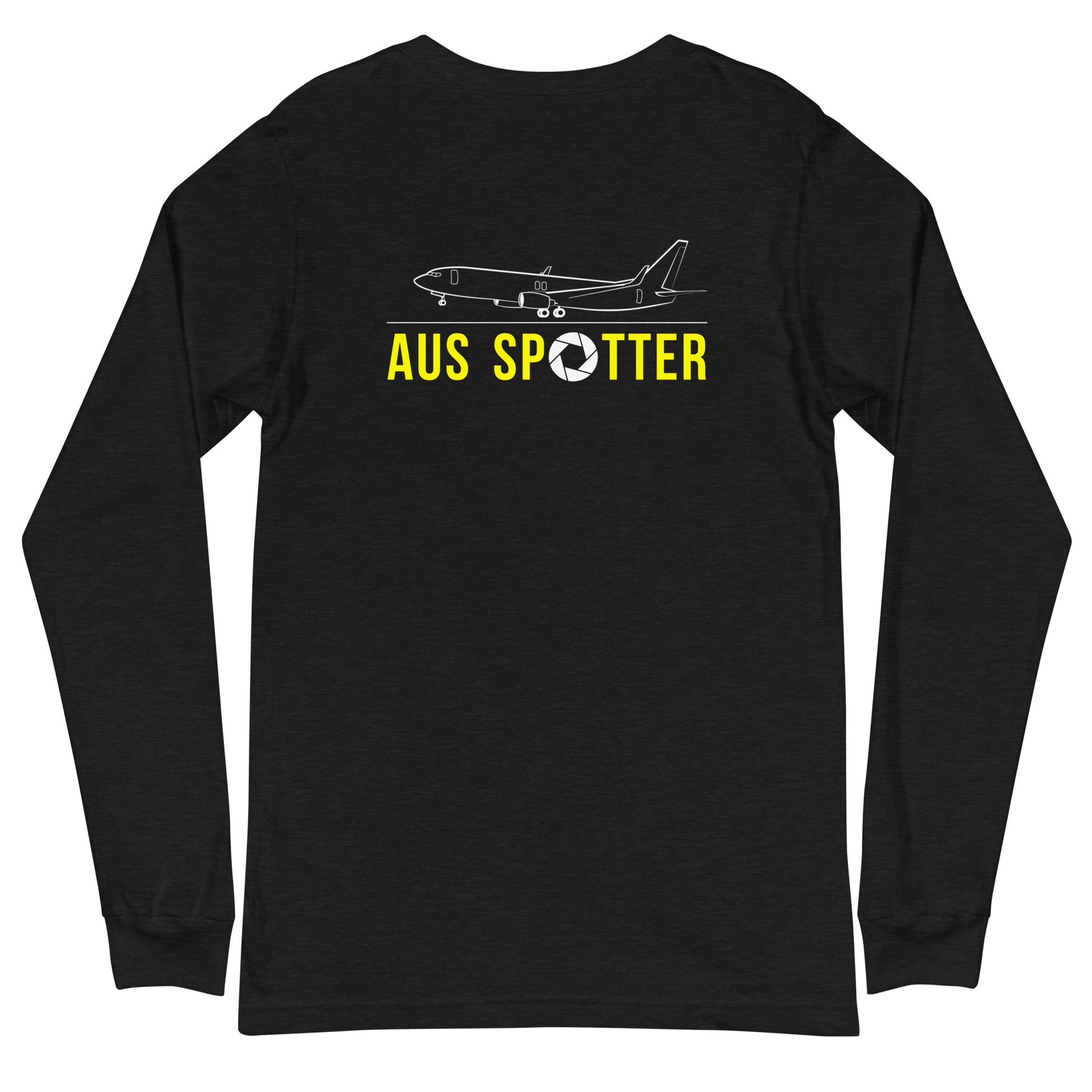 AUS Airplane Spotting Adult Unisex Long-Sleeve T-shirt