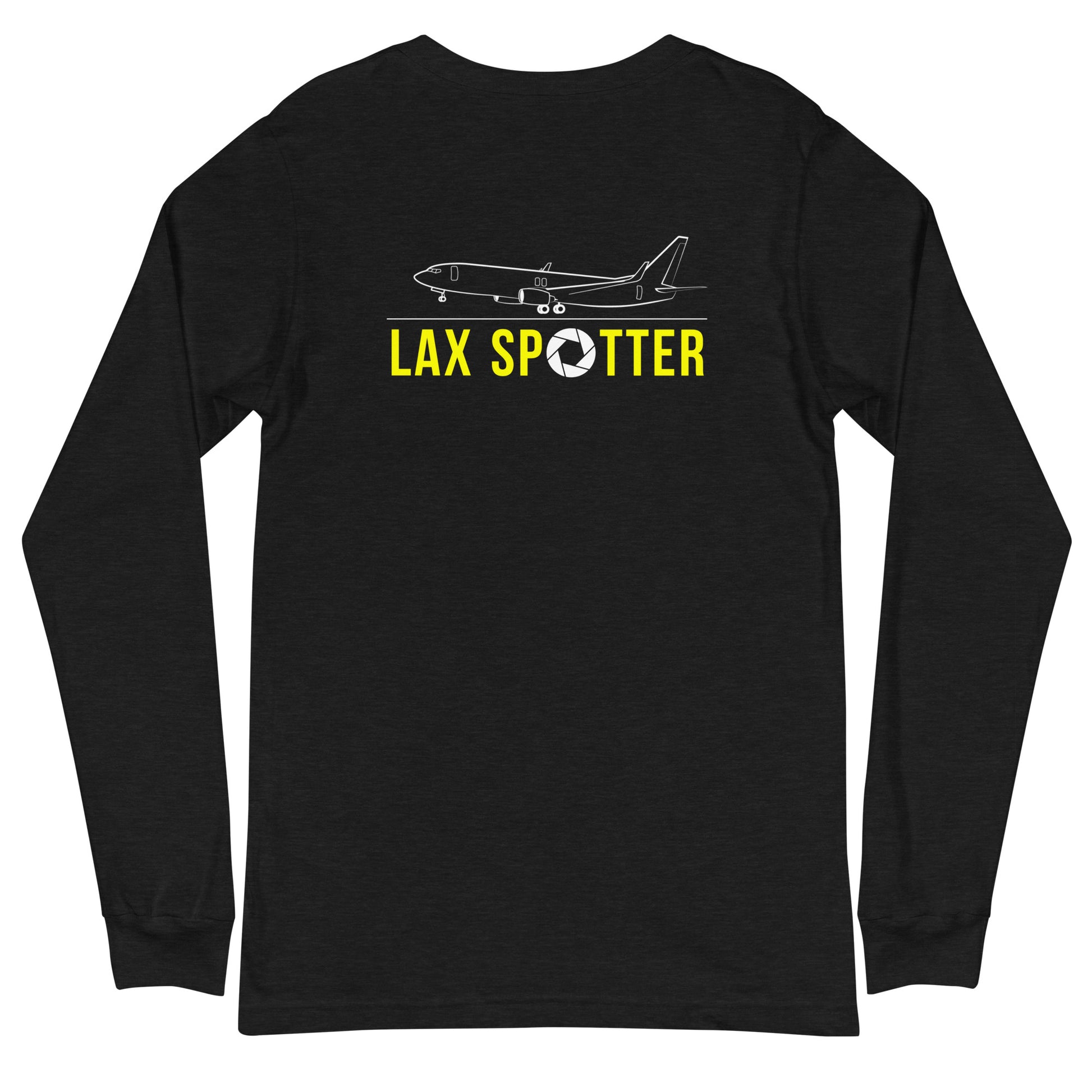 LAX Airplane Spotting Adult Unisex Long-Sleeve T-shirt