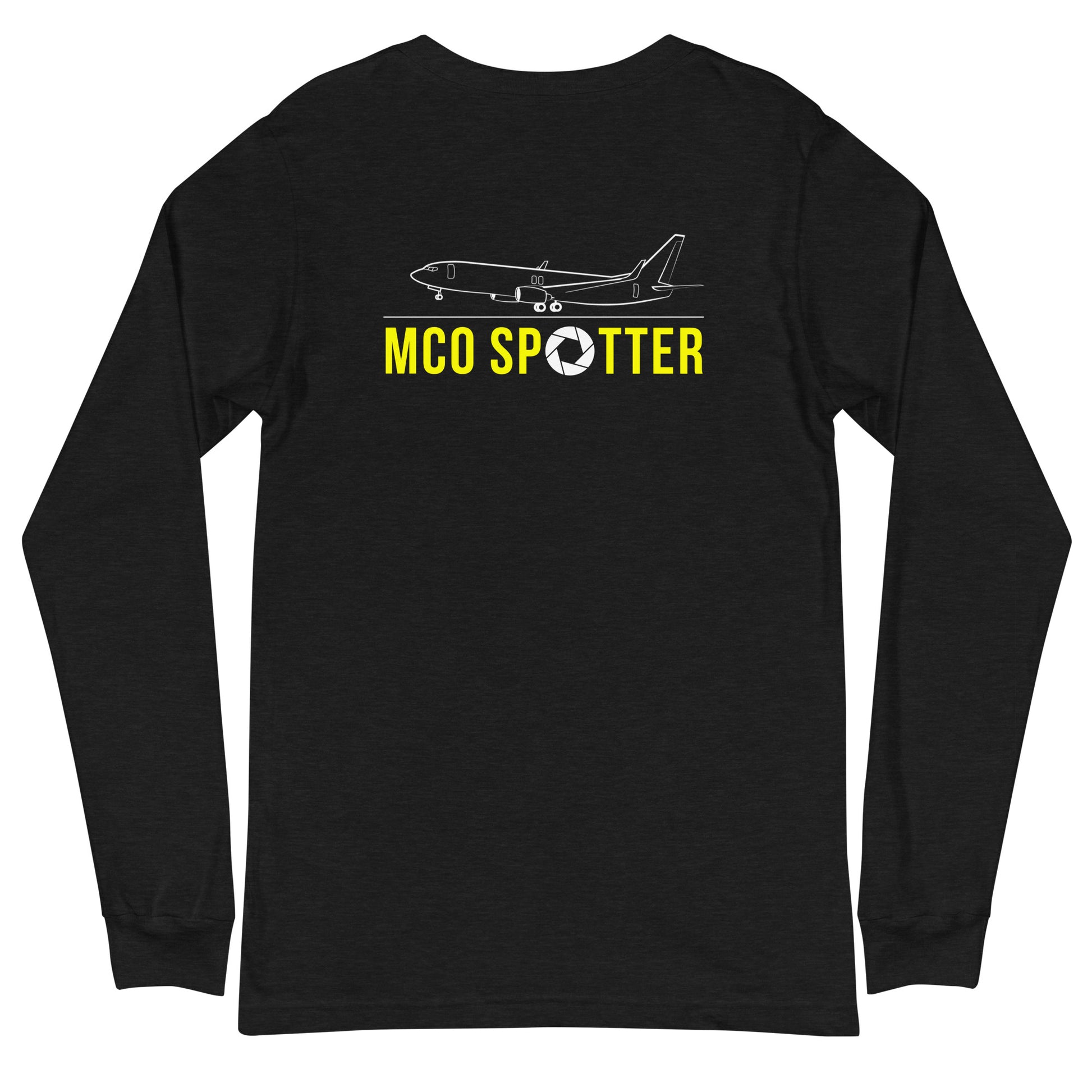 MCO Airplane Spotting Adult Unisex Long-Sleeve T-shirt