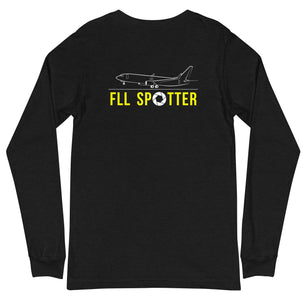 FLL Airplane Spotting Adult Unisex Long-Sleeve T-shirt