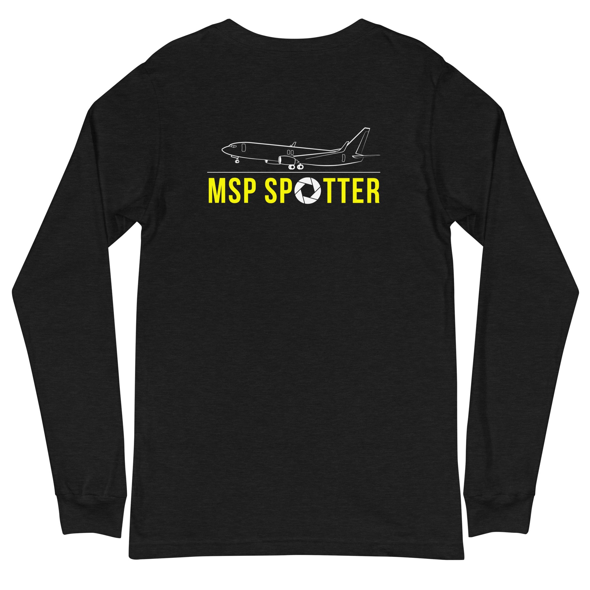 MSP Airplane Spotting Adult Unisex Long-Sleeve T-shirt