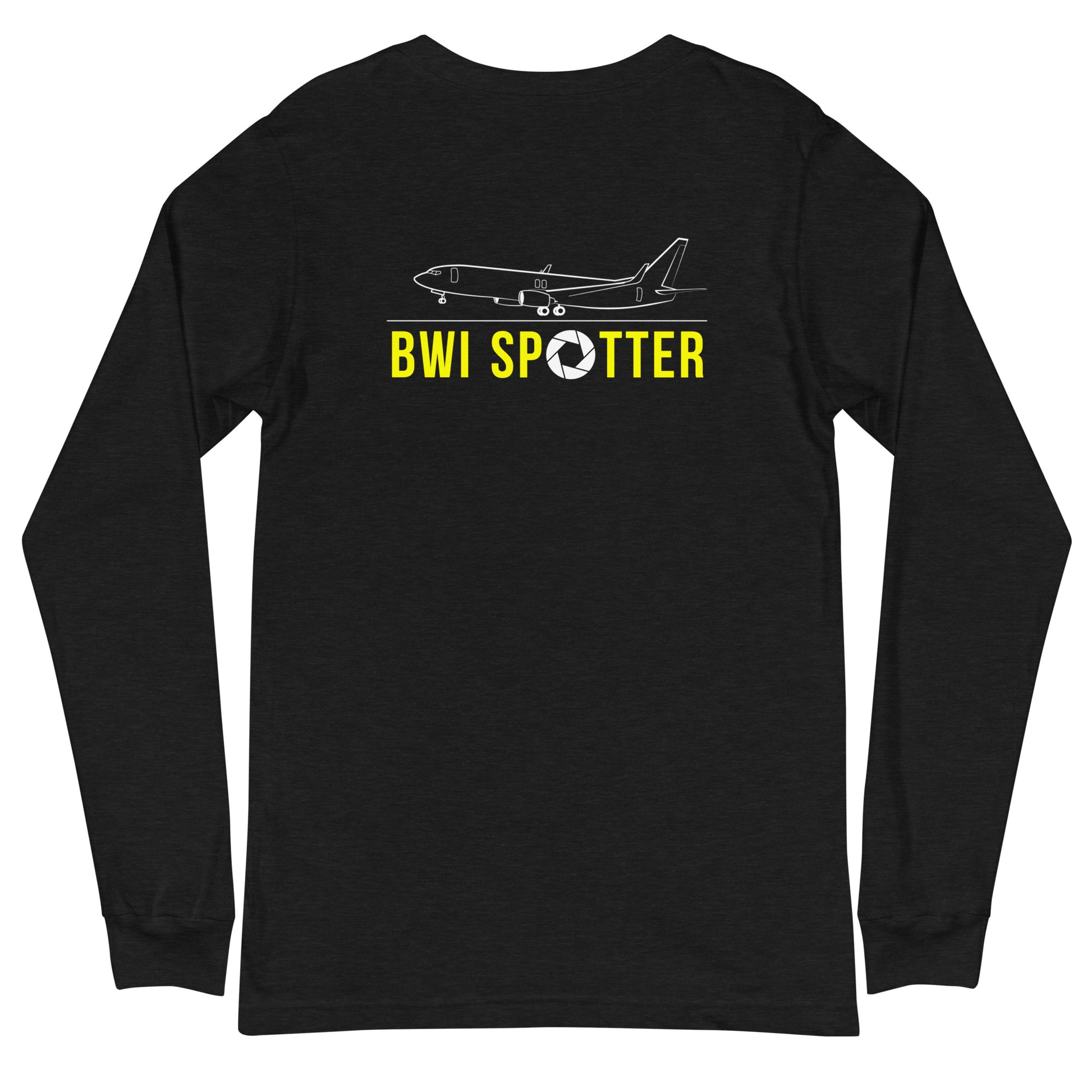 BWI Airplane Spotting Adult Unisex Long-Sleeve T-shirt