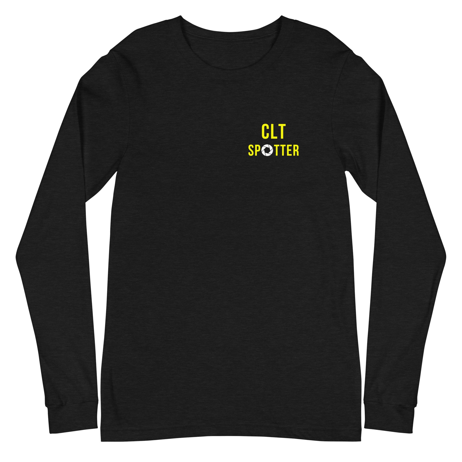 CLT Airplane Spotting Adult Unisex Long-Sleeve T-shirt