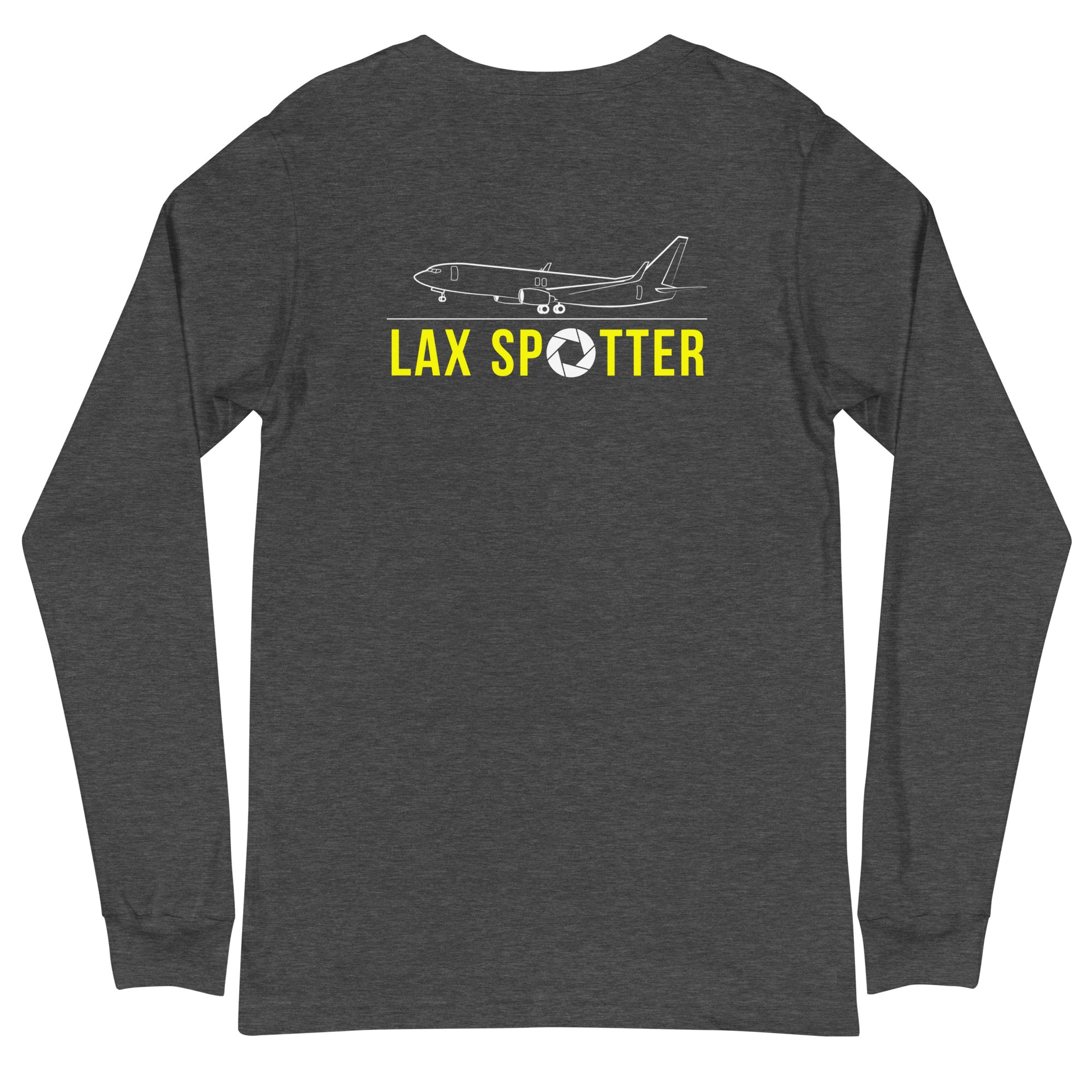 LAX Airplane Spotting Adult Unisex Long-Sleeve T-shirt