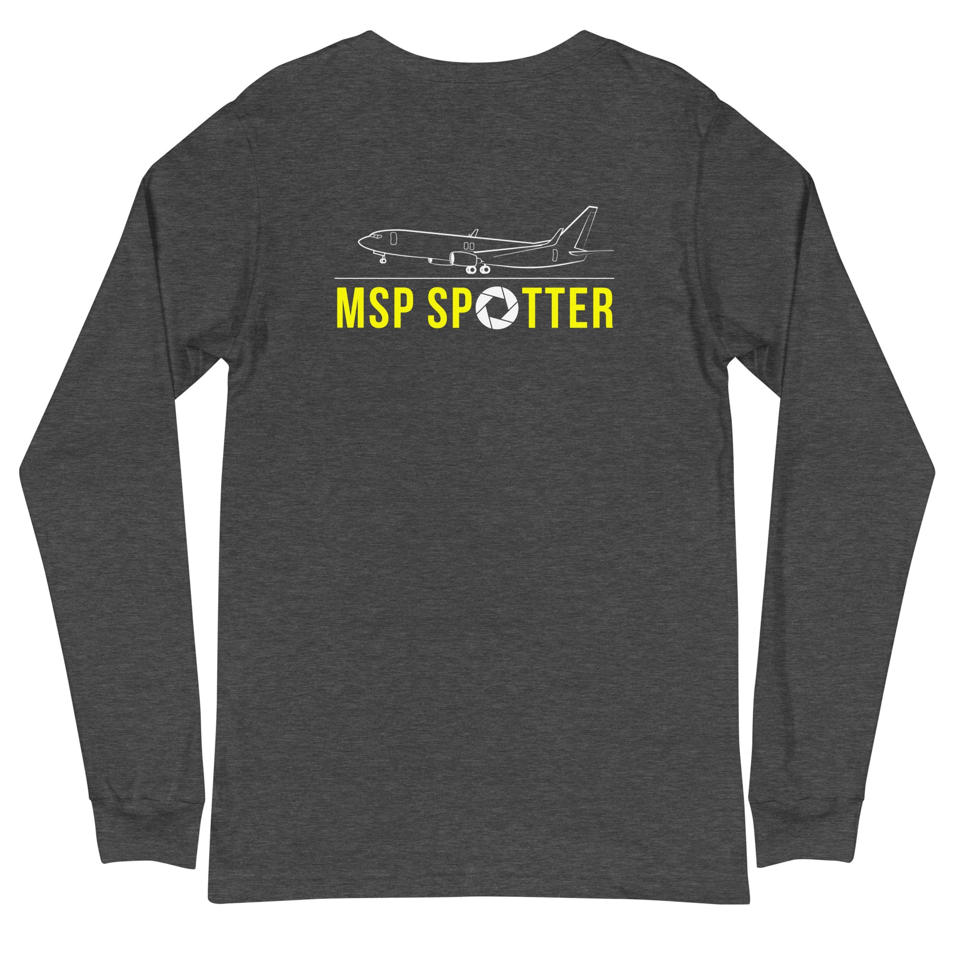 MSP Airplane Spotting Adult Unisex Long-Sleeve T-shirt