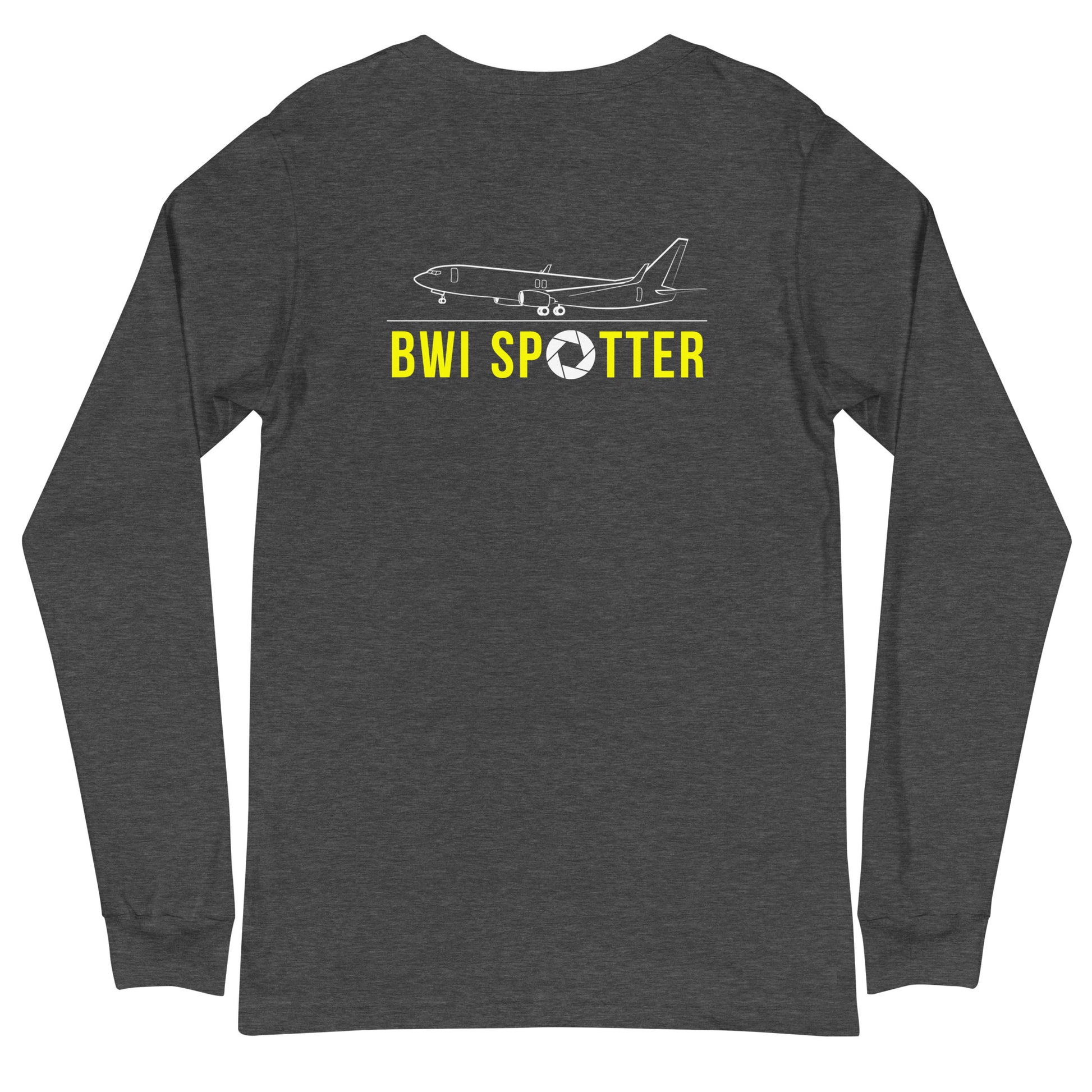 BWI Airplane Spotting Adult Unisex Long-Sleeve T-shirt