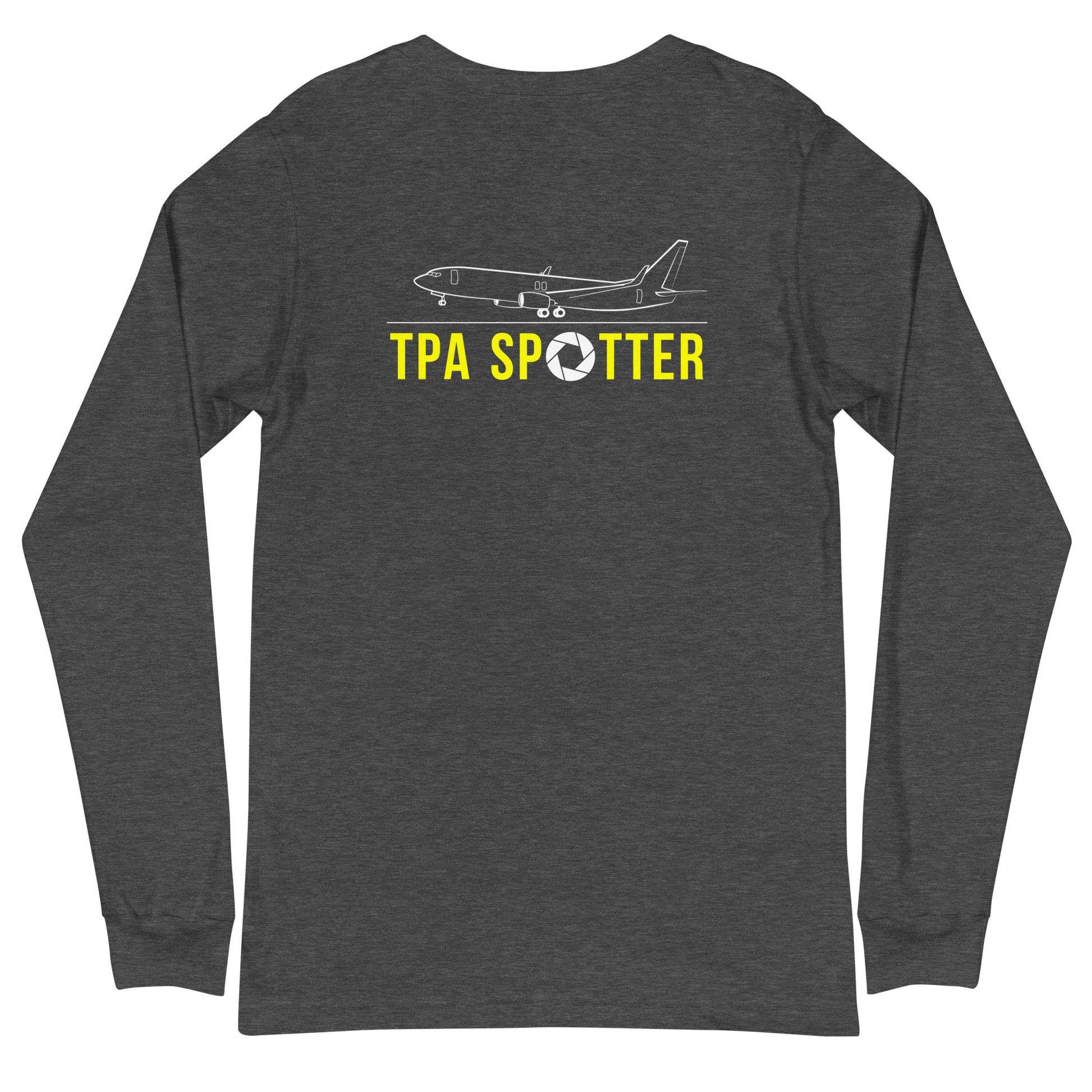 TPA Airplane Spotting Adult Unisex Long-Sleeve T-shirt