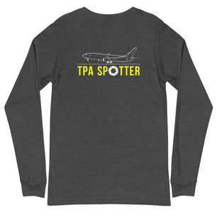 TPA Airplane Spotting Adult Unisex Long-Sleeve T-shirt