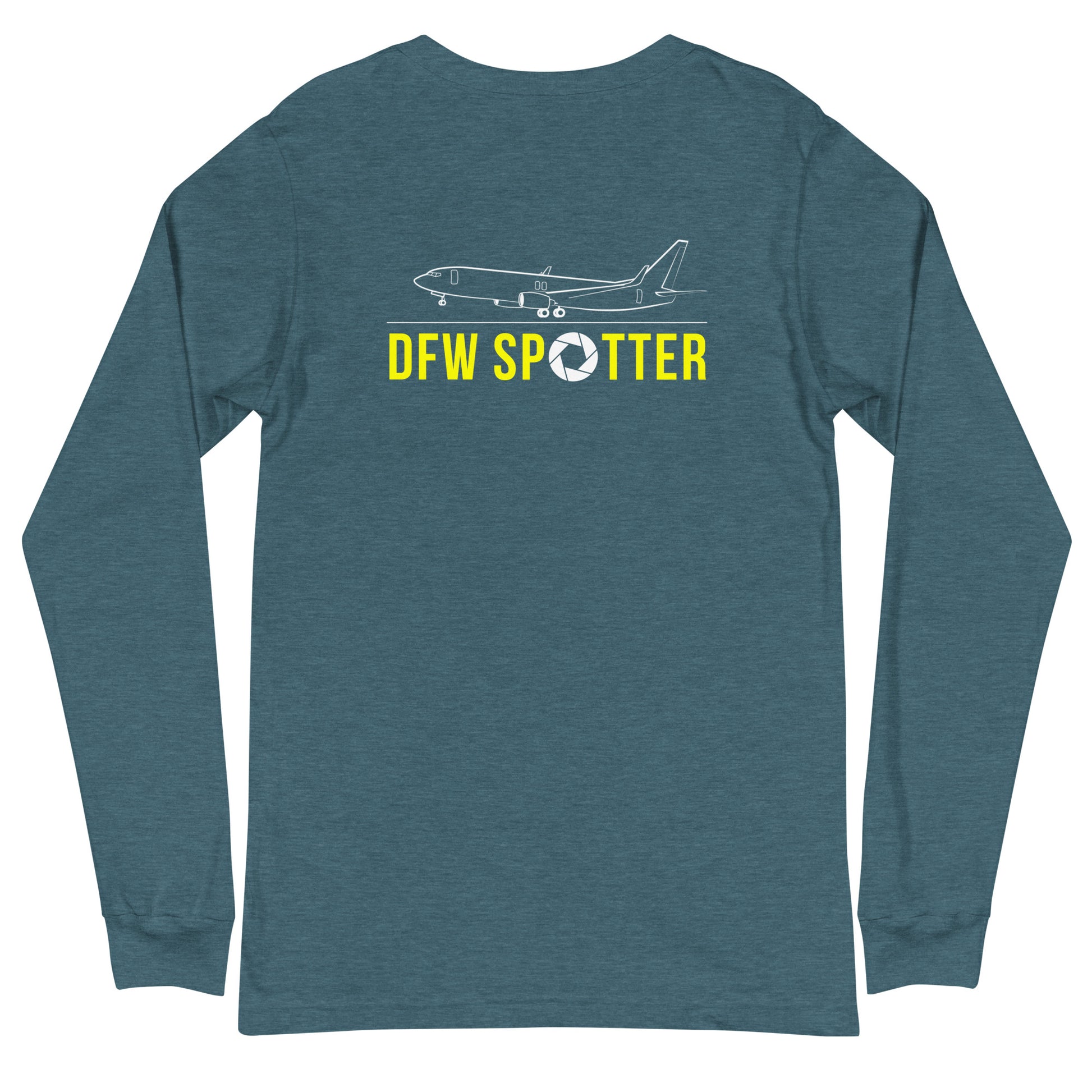 DFW Airplane Spotting Adult Unisex Long-Sleeve T-shirt