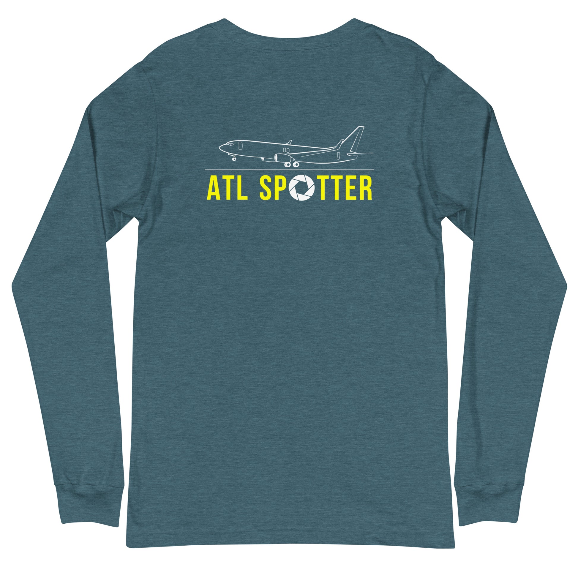 ATL Airplane Spotting Adult Unisex Long-Sleeve T-shirt