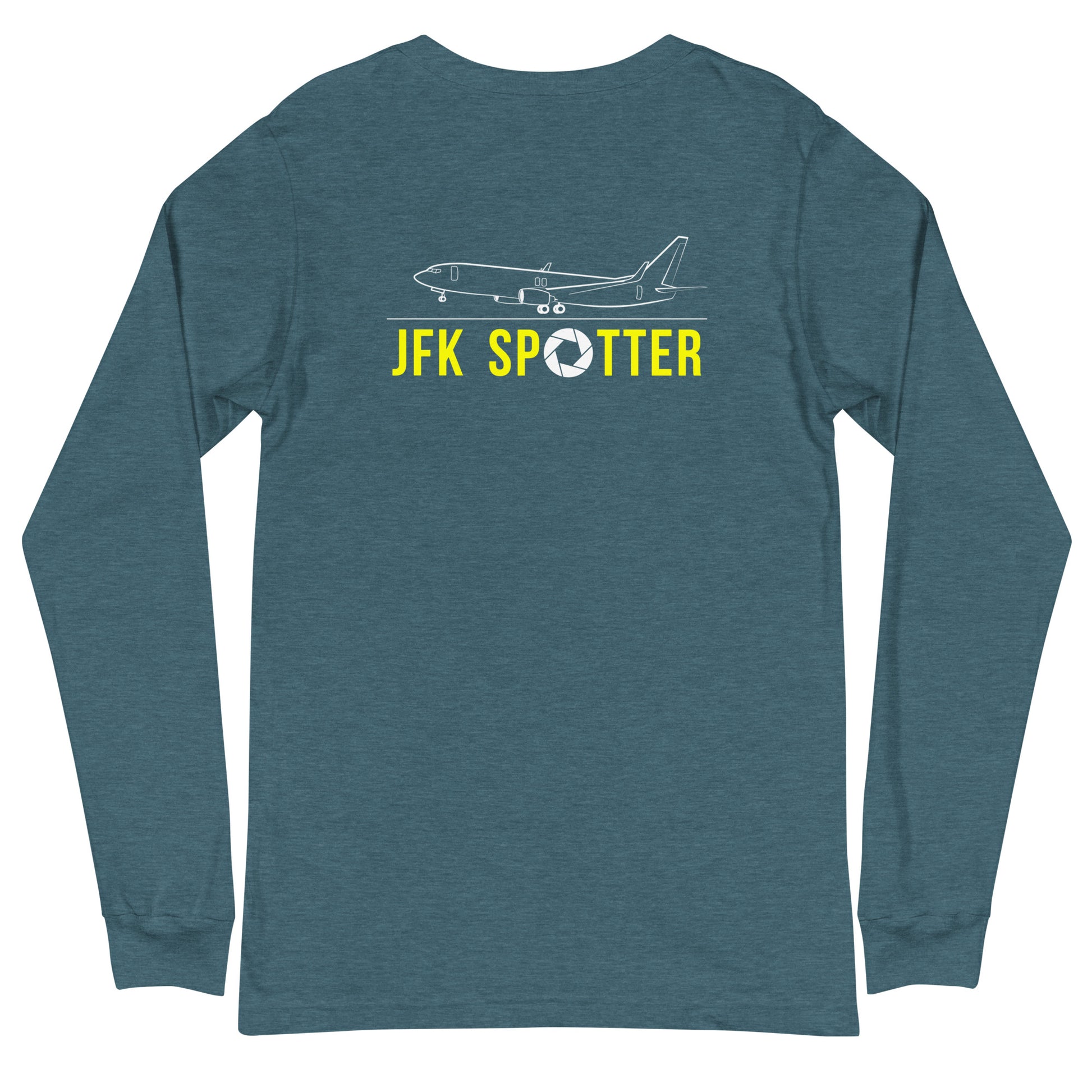 JFk Airplane Spotting Adult Unisex Long-Sleeve T-shirtx Long Sleeve Tee