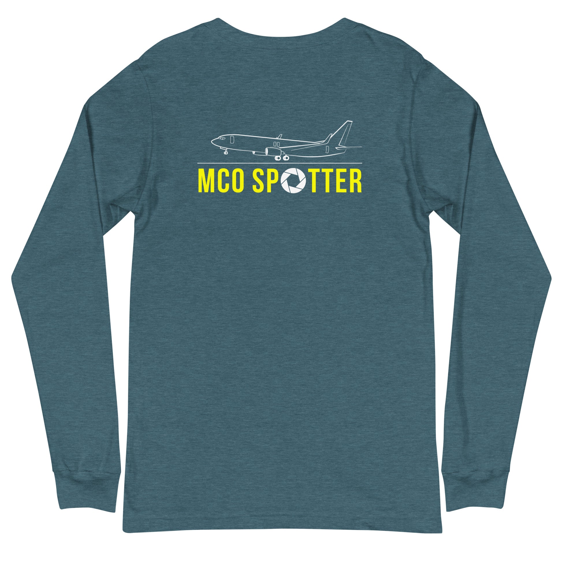 MCO Airplane Spotting Adult Unisex Long-Sleeve T-shirt