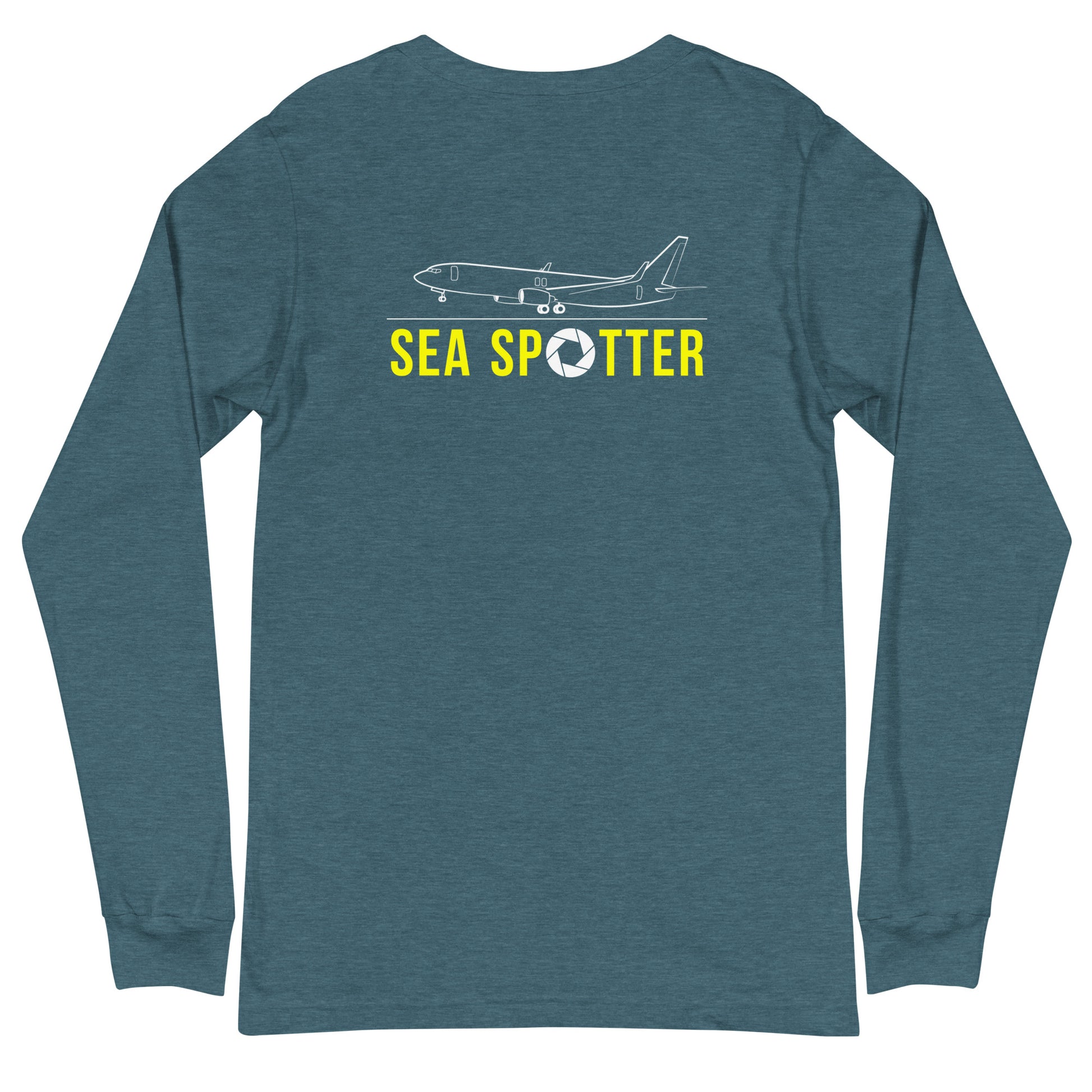 SEA Airplane Spotting Adult Unisex Long-Sleeve T-shirt