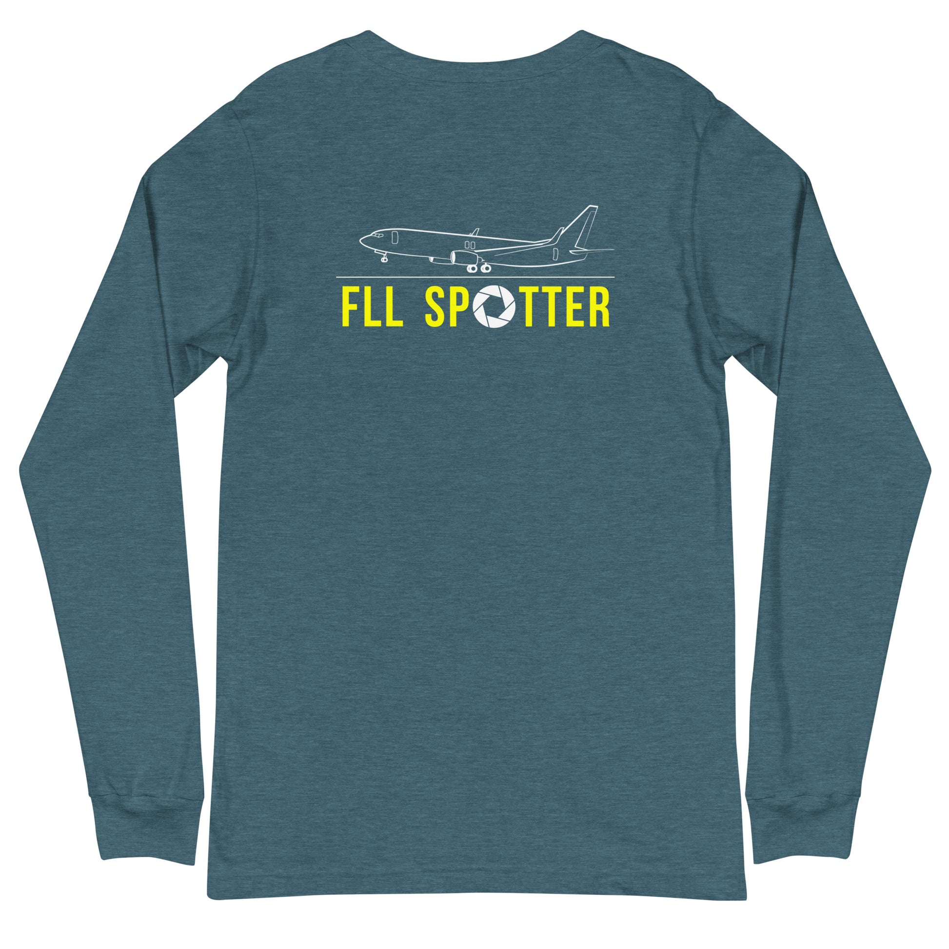 FLL Airplane Spotting Adult Unisex Long-Sleeve T-shirt