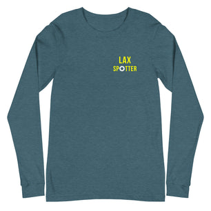 LAX Airplane Spotting Adult Unisex Long-Sleeve T-shirt