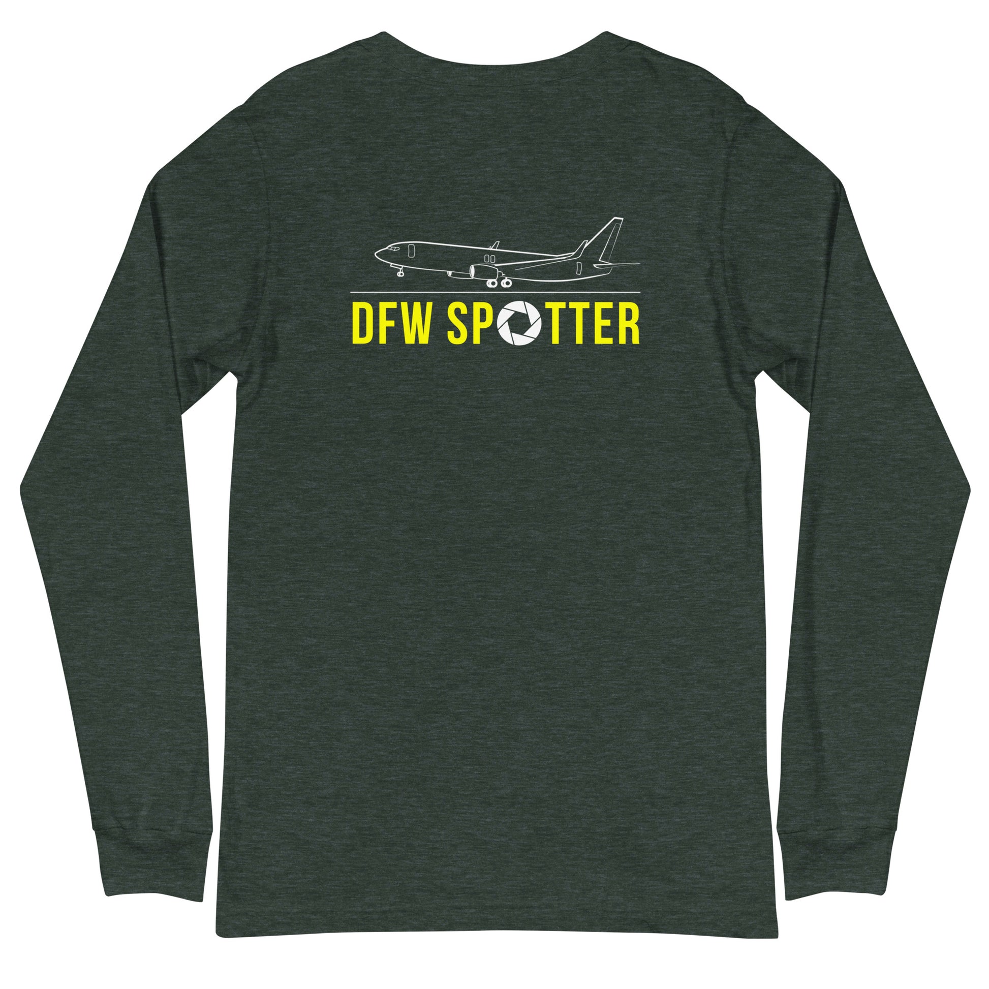 DFW Airplane Spotting Adult Unisex Long-Sleeve T-shirt