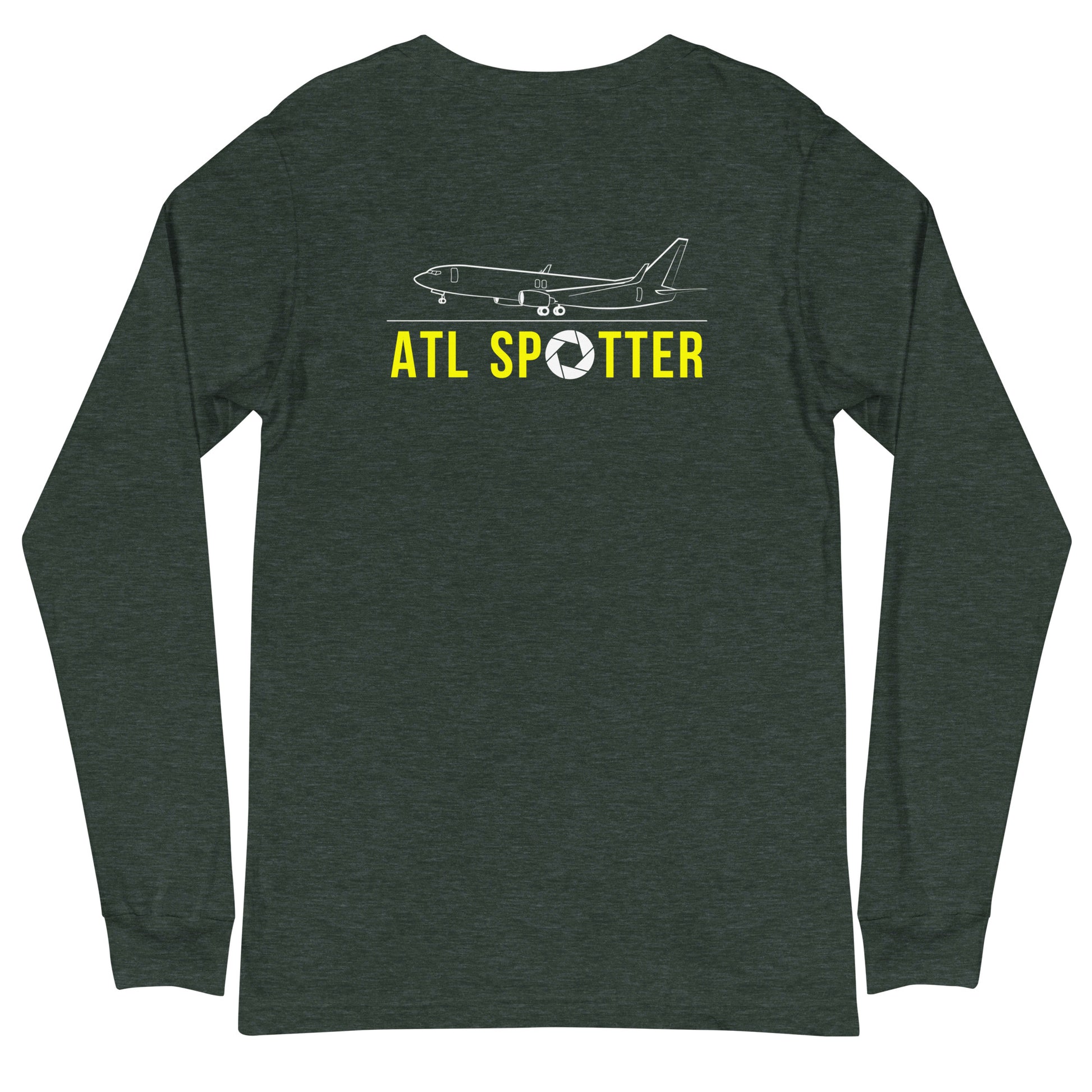 ATL Airplane Spotting Adult Unisex Long-Sleeve T-shirt