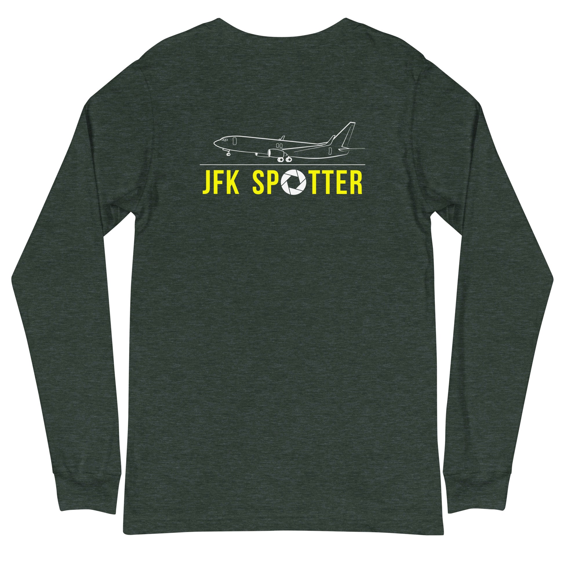 JFk Airplane Spotting Adult Unisex Long-Sleeve T-shirtx Long Sleeve Tee