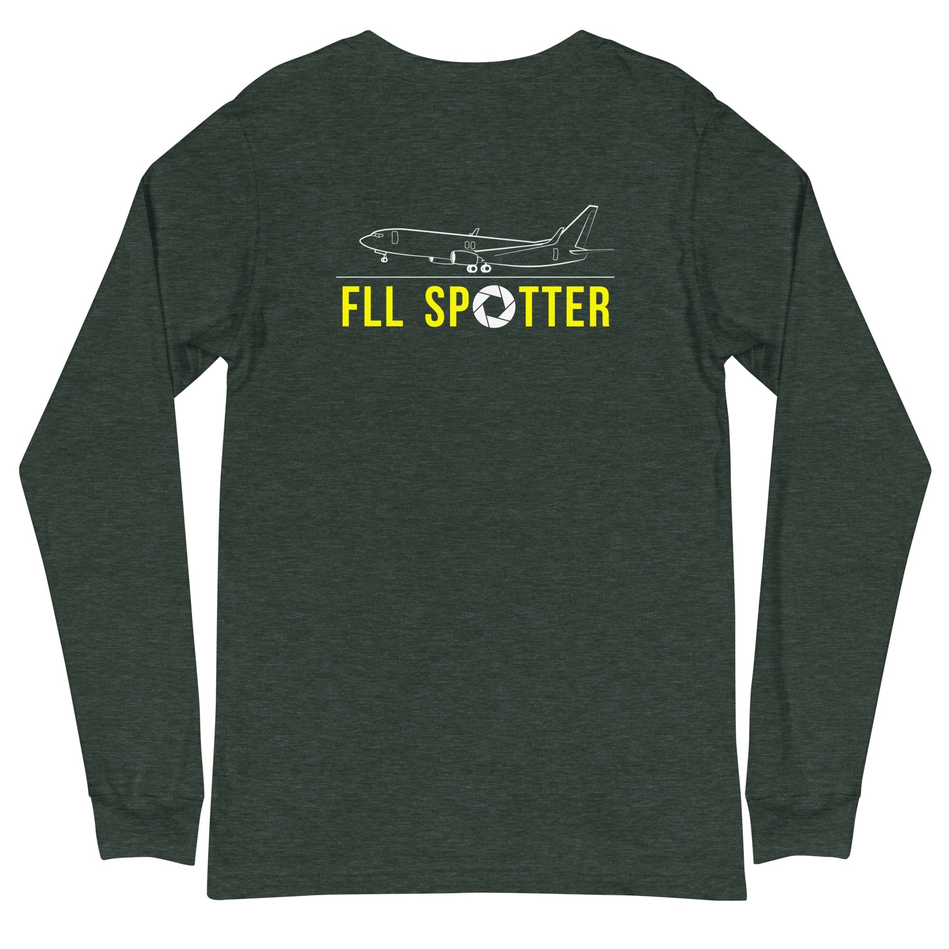 FLL Airplane Spotting Adult Unisex Long-Sleeve T-shirt