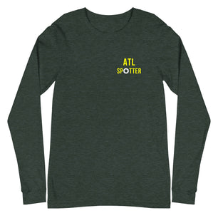 ATL Airplane Spotting Adult Unisex Long-Sleeve T-shirt