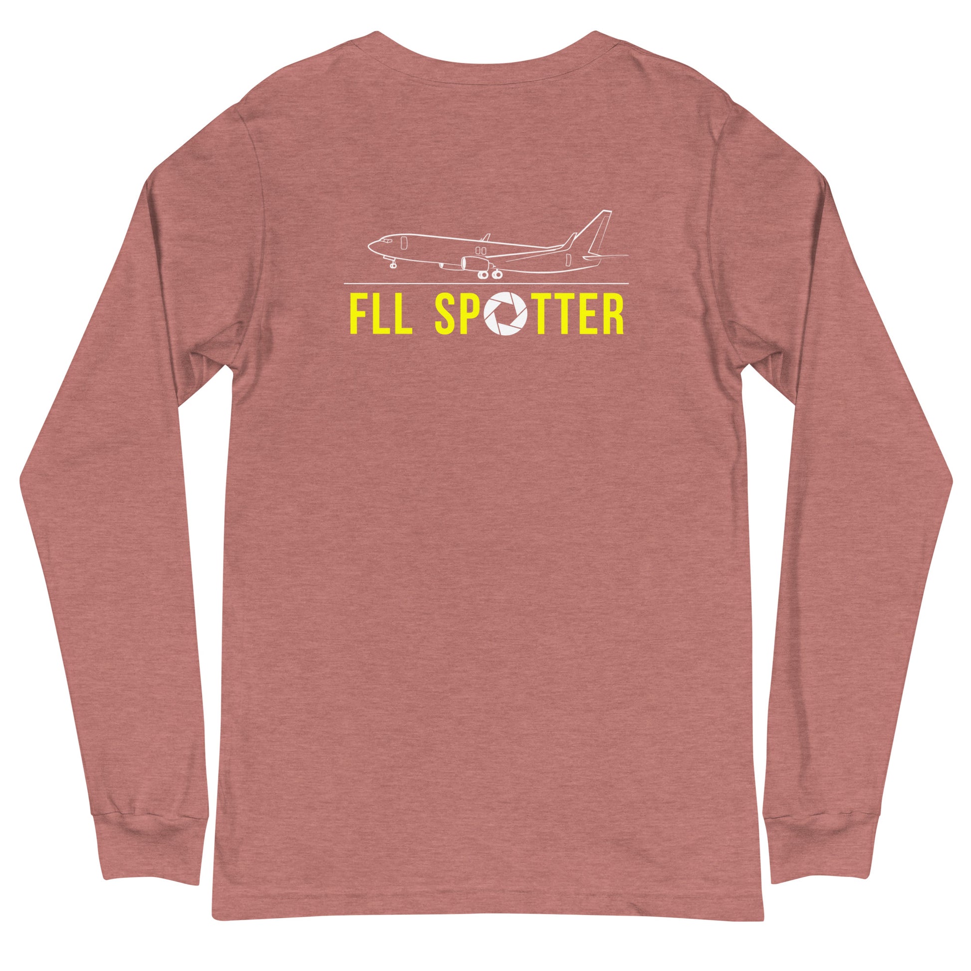 FLL Airplane Spotting Adult Unisex Long-Sleeve T-shirt