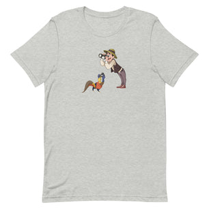 Fun Birding Adult Unisex Short Sleeve T-shirt