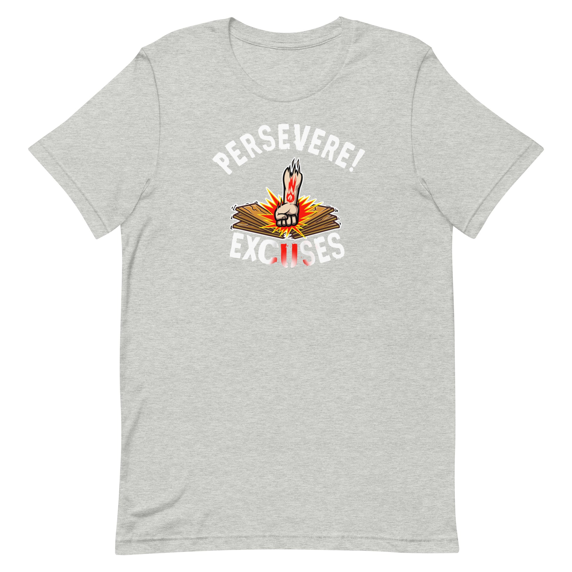 PERSEVERE "Medium-Light Skin Tone" Adult Unisex Short Sleeve T-shirt