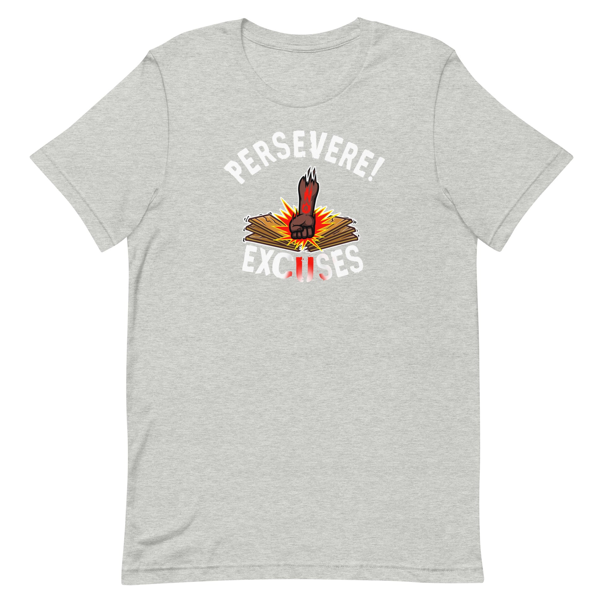 PERSEVERE "Dark Skin Tone" Adult Unisex Short Sleeve T-shirt