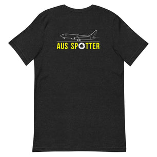 AUS Airplane Spotting Adult Unisex Short Sleeve T-shirt