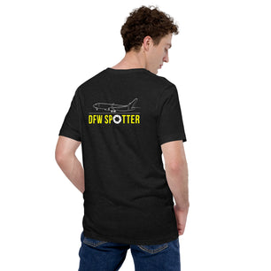 DFW Airplane Spotting Adult Unisex Short Sleeve T-shirt