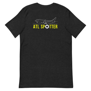 ATL Airplane Spotting Adult Unisex Short Sleeve T-shirt