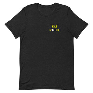 PHX Airplane Spotting Adult Unisex Short Sleeve T-shirt