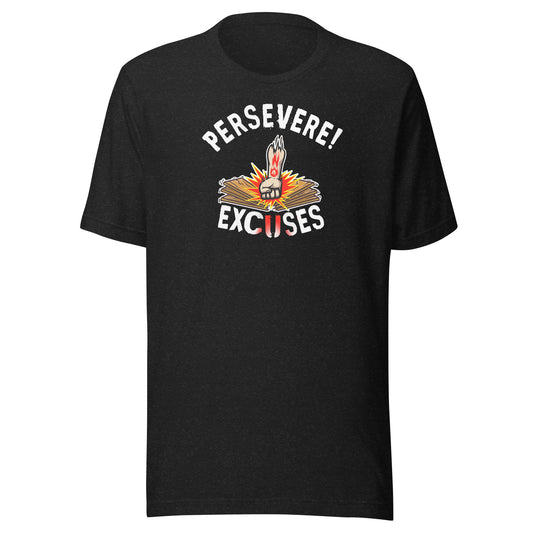 PERSEVERE "Light Skin Tone" Martial Arts Adult Unisex Short Sleeve T-shirt