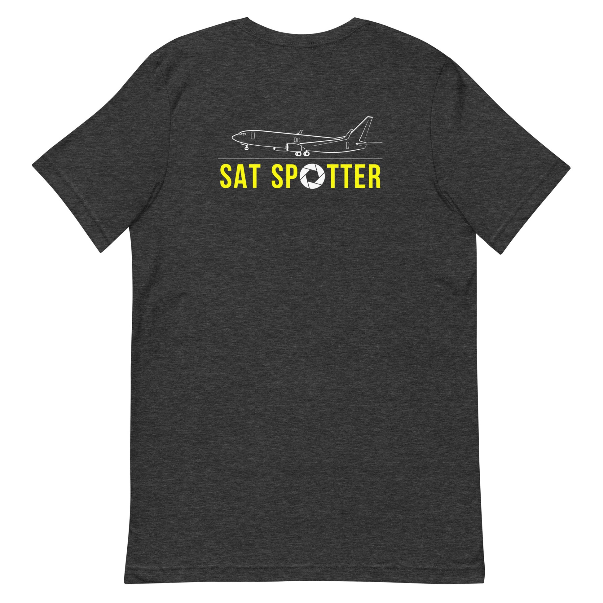 SAT Airplane Spotting Adult Unisex Short Sleeve T-shirt