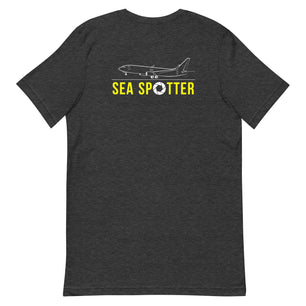 SEA Airplane Spotting Adult Unisex Short Sleeve T-shirt