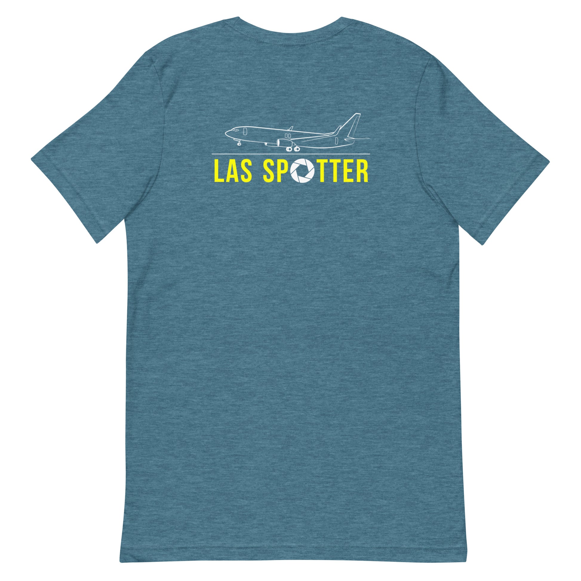 LAS Airplane Spotting Adult Unisex Short Sleeve T-shirt