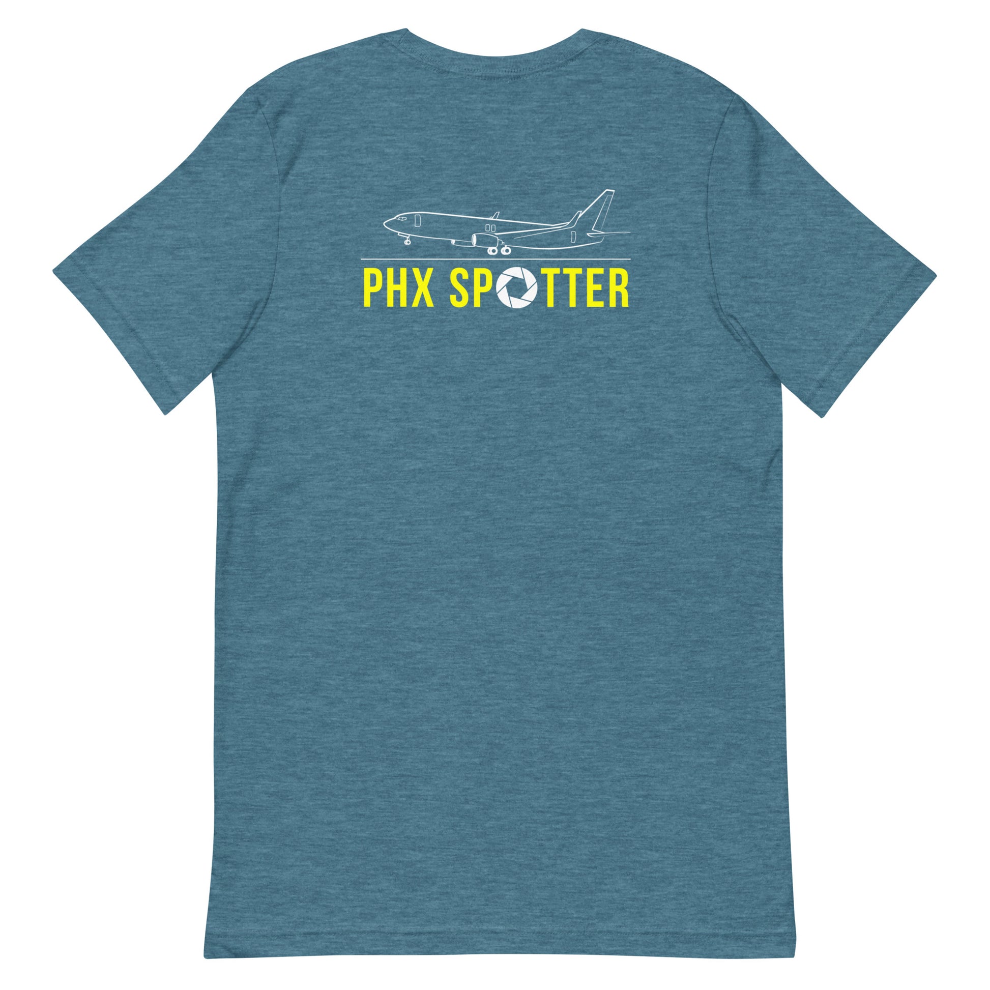 PHX Airplane Spotting Adult Unisex Short Sleeve T-shirt