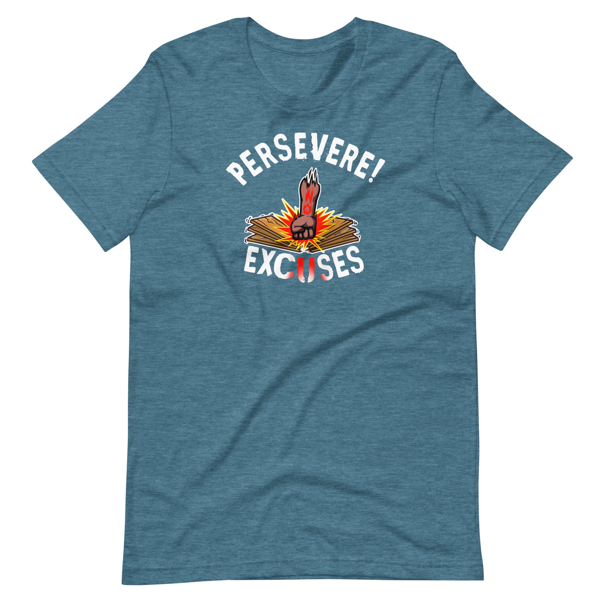 PERSEVERE "Medium-Dark Skin Tone" Adult Unisex Short Sleeve T-shirt