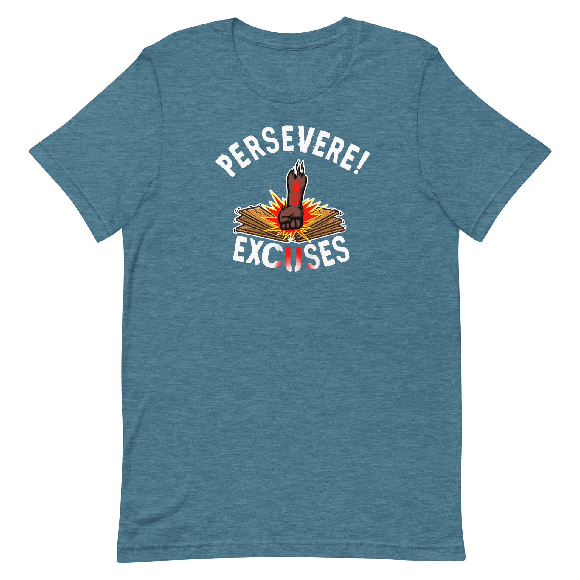 PERSEVERE "Dark Skin Tone" Adult Unisex Short Sleeve T-shirt