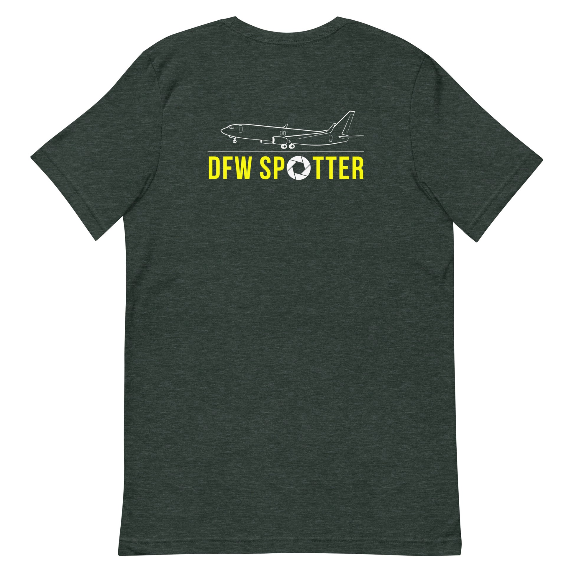 DFW Airplane Spotting Adult Unisex Short Sleeve T-shirt