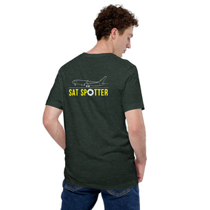 SAT Airplane Spotting Adult Unisex Short Sleeve T-shirt