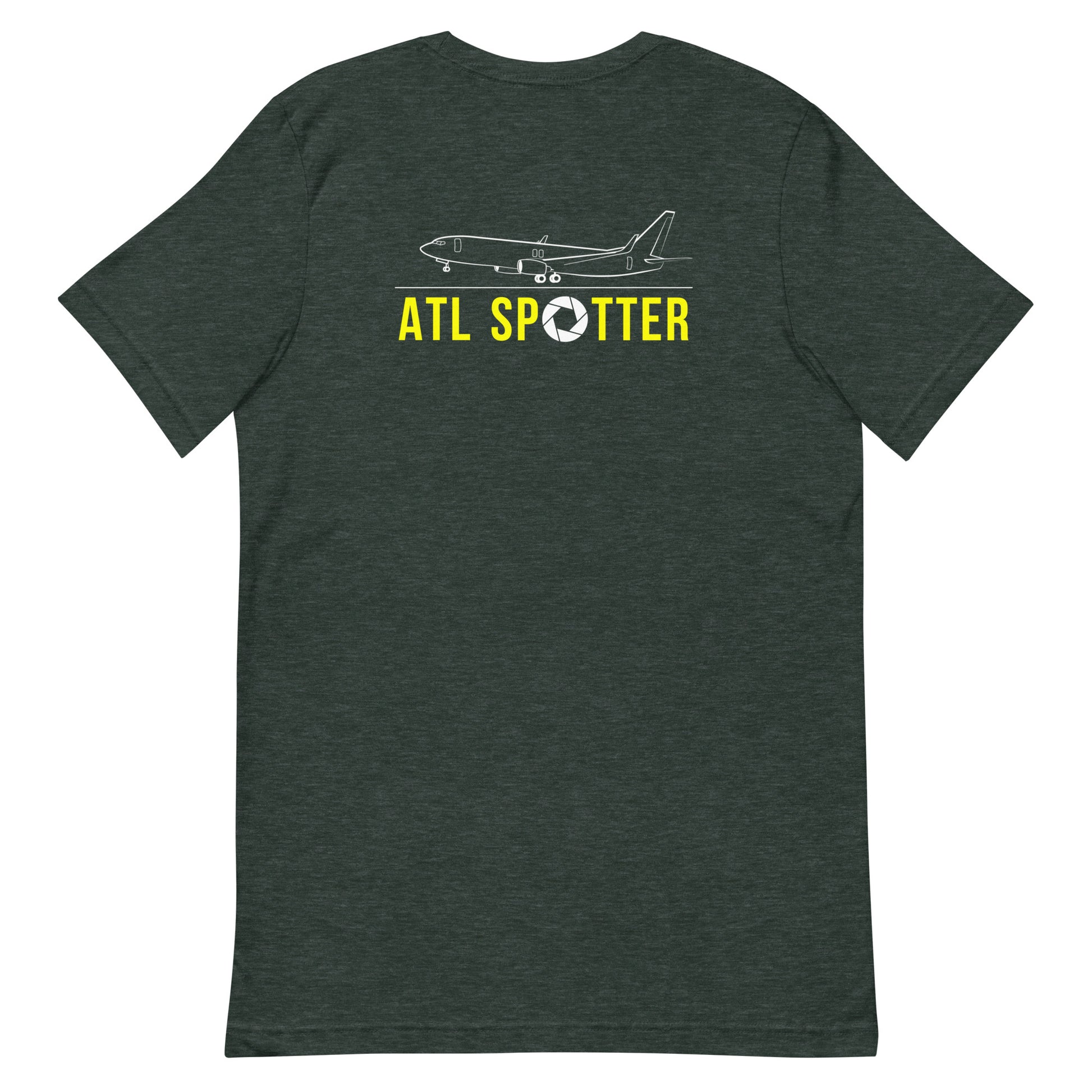 ATL Airplane Spotting Adult Unisex Short Sleeve T-shirt