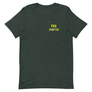 PHX Airplane Spotting Adult Unisex Short Sleeve T-shirt