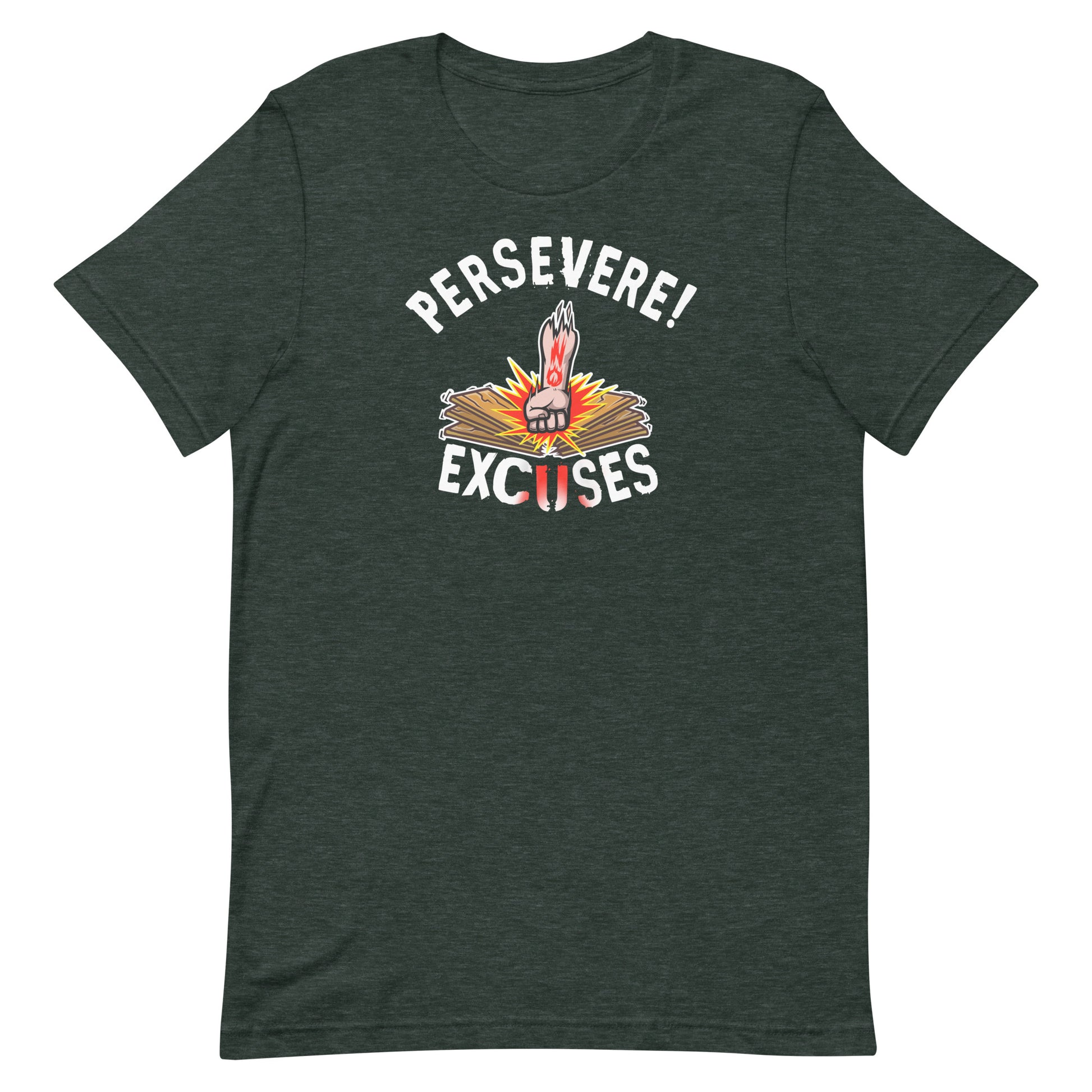 PERSEVERE "Medium Skin Tone" Adult Unisex Short Sleeve T-shirt