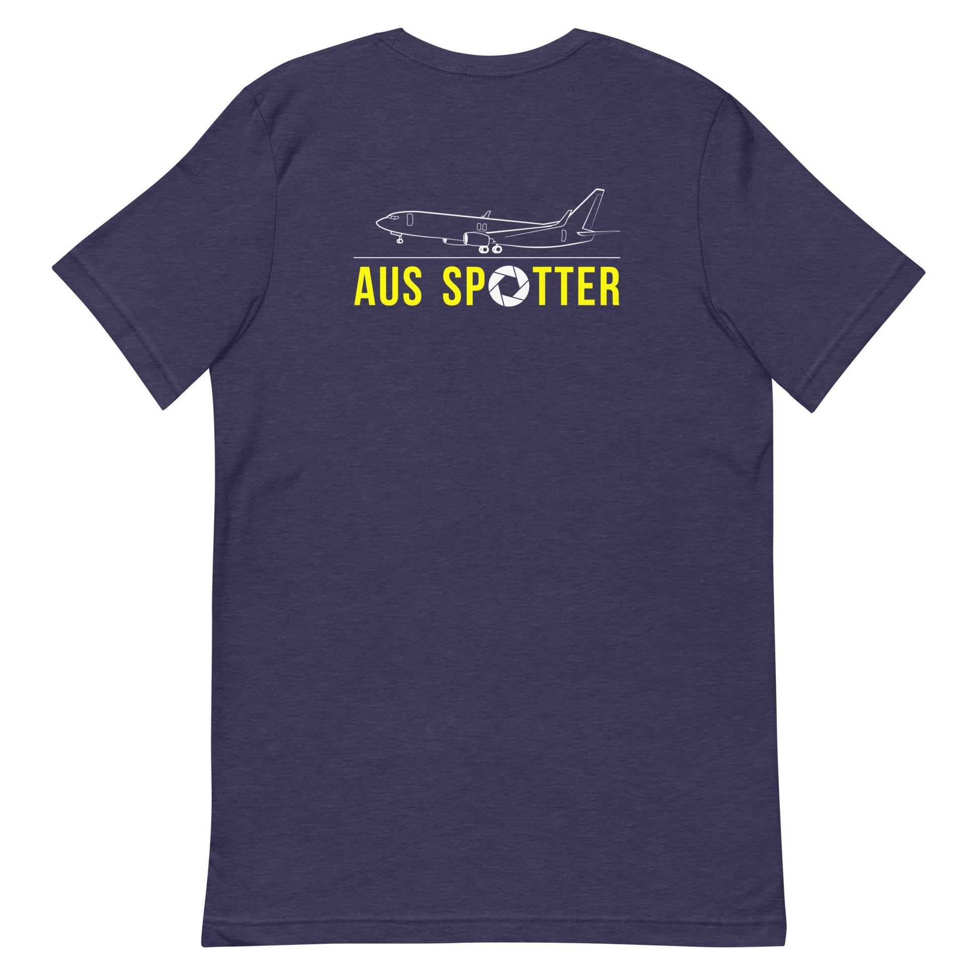 AUS Airplane Spotting Adult Unisex Short Sleeve T-shirt