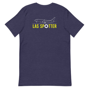 LAS Airplane Spotting Adult Unisex Short Sleeve T-shirt