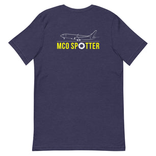 MCO Airplane Spotting Adult Unisex Short Sleeve T-shirt