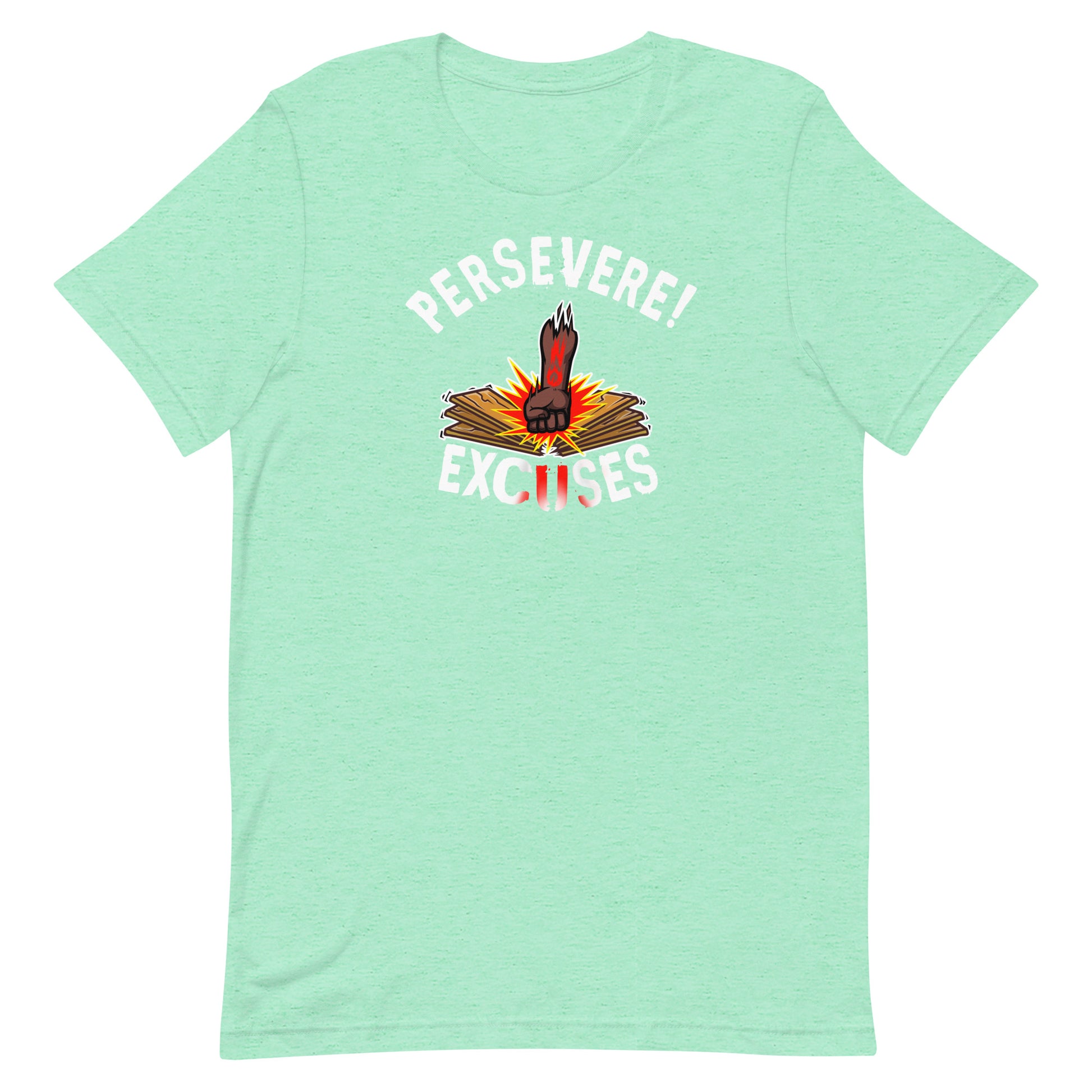 PERSEVERE "Dark Skin Tone" Adult Unisex Short Sleeve T-shirt