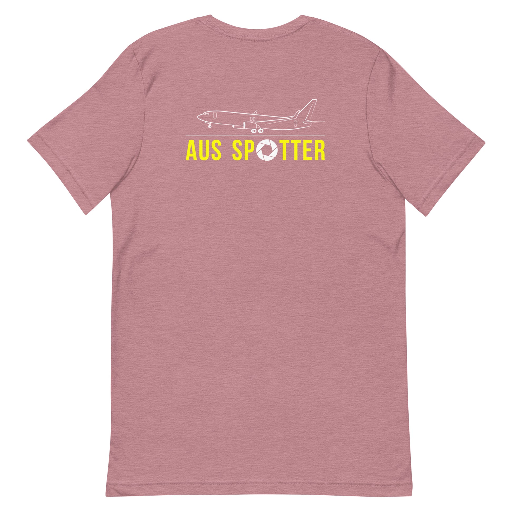 AUS Airplane Spotting Adult Unisex Short Sleeve T-shirt