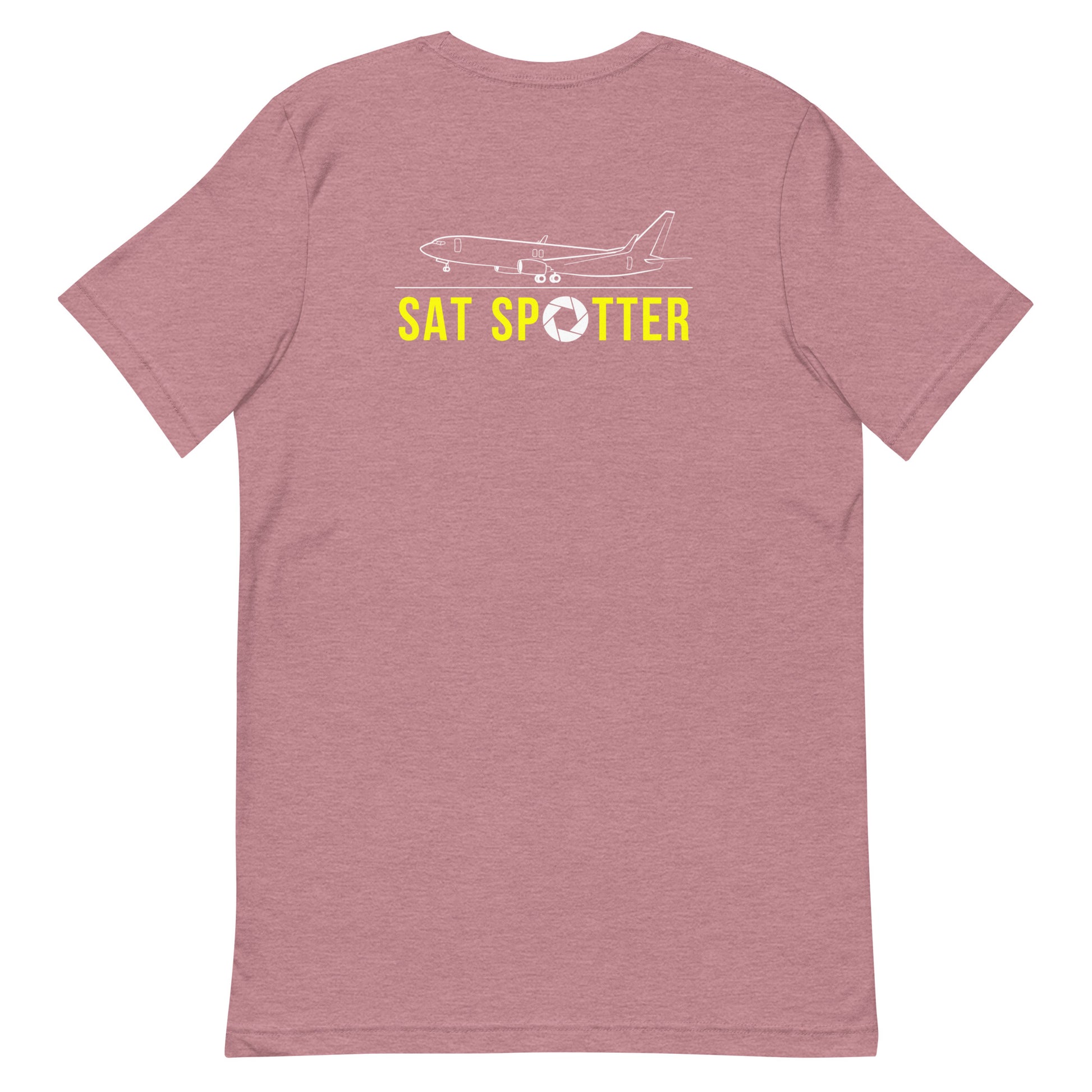 SAT Airplane Spotting Adult Unisex Short Sleeve T-shirt